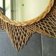 Rattan sun mirror 60 cm