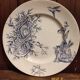 French vintage plate, R. Lafitte, Terre de Fer, Salins
