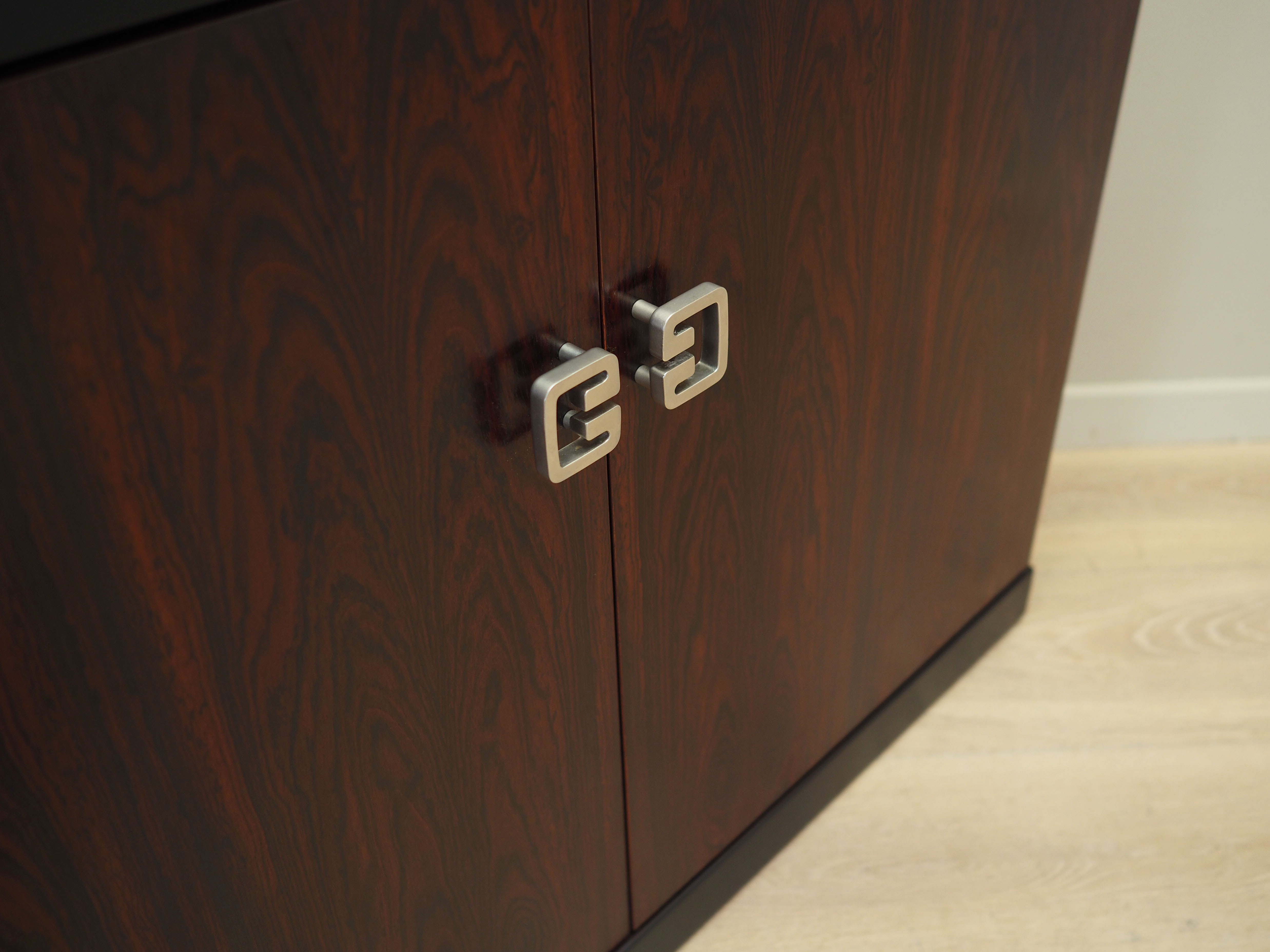 Rosewood cabinet Danish design 1970s