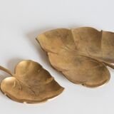 Empty old brass leaf bags