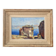 Oil on panel by Gerard Cardella known as ZAROU, painting signed by the artist.