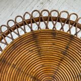 Table basse rotin « soleil »