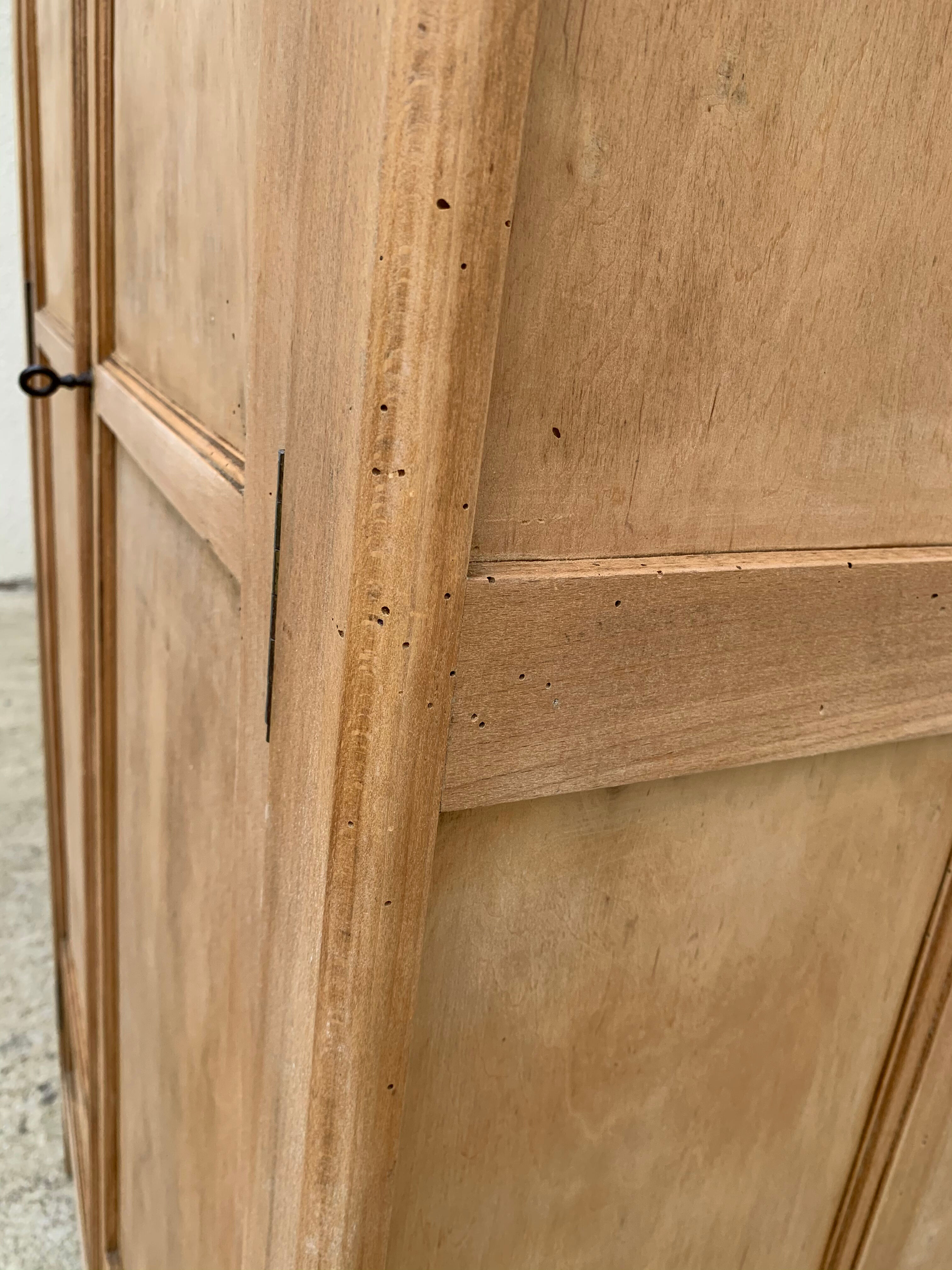 Paris raw wood cabinet 1950