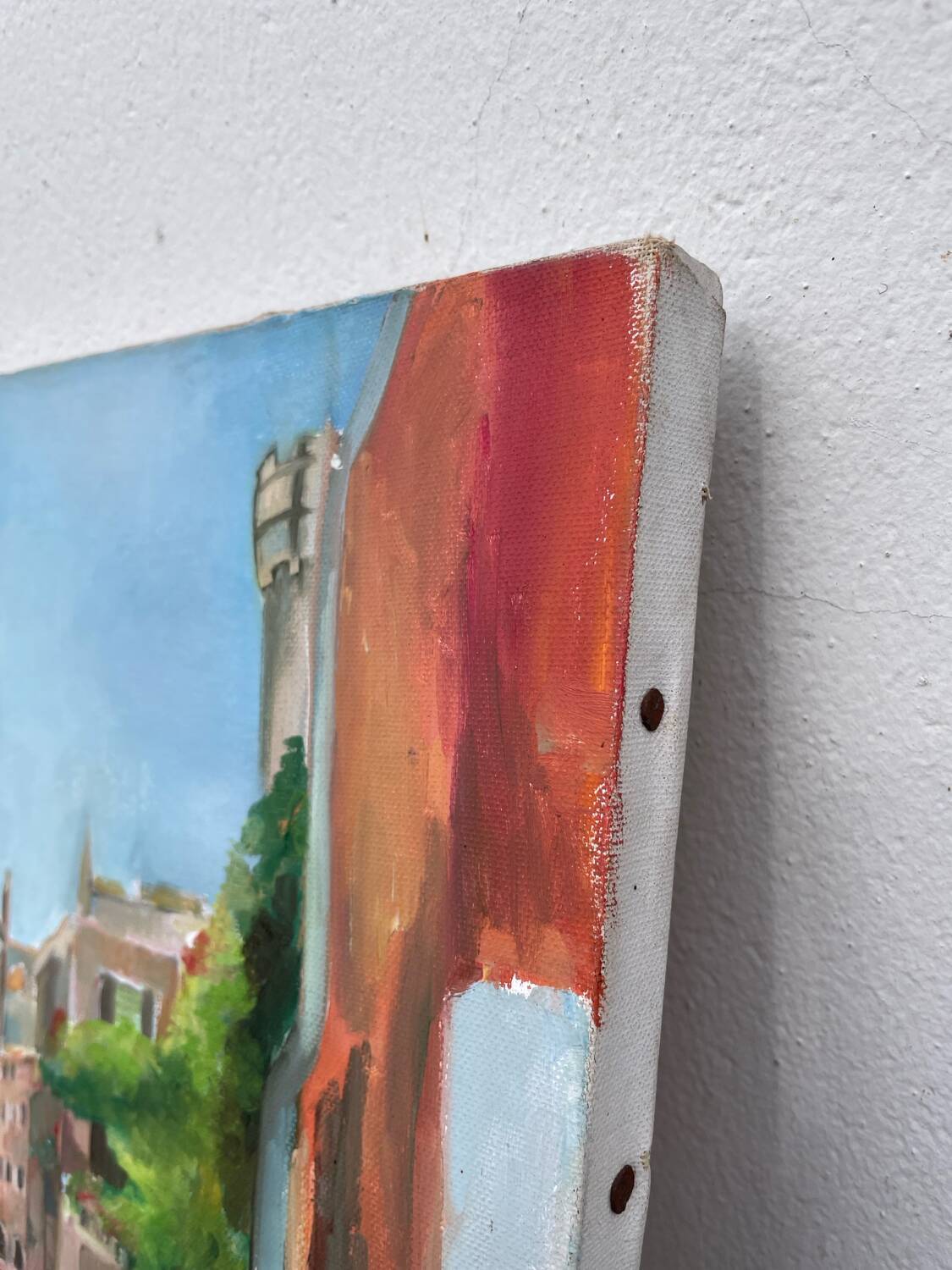 Oil on canvas of Venice