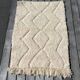 Tapis berbère blanc