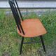 Paire chaises fanett par Ilmari Tapiovaara années 60
