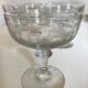 set of 8 neo classic engraved half crystal champagne glasses 1900