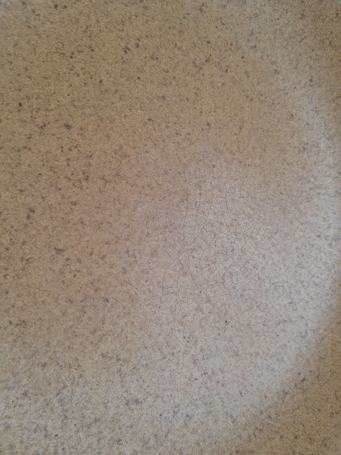 Trio of vintage Chantilly France stoneware dinner plates