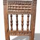 Rare high chair from the 16th/17th century in solid oak.