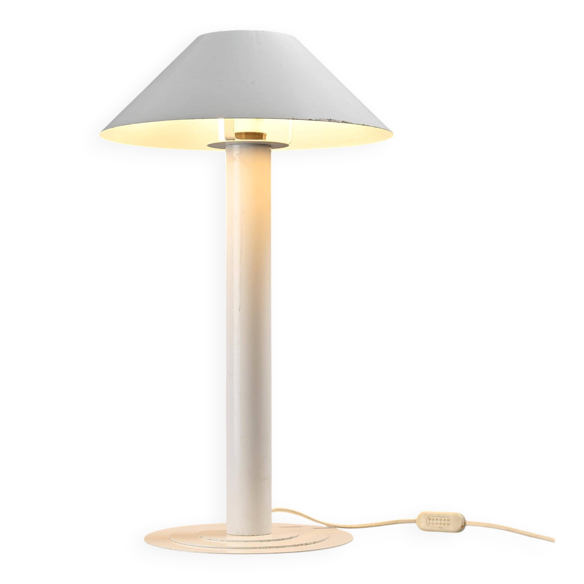 Table lamp by Bent Karlby for Lyfa, circa 1980.