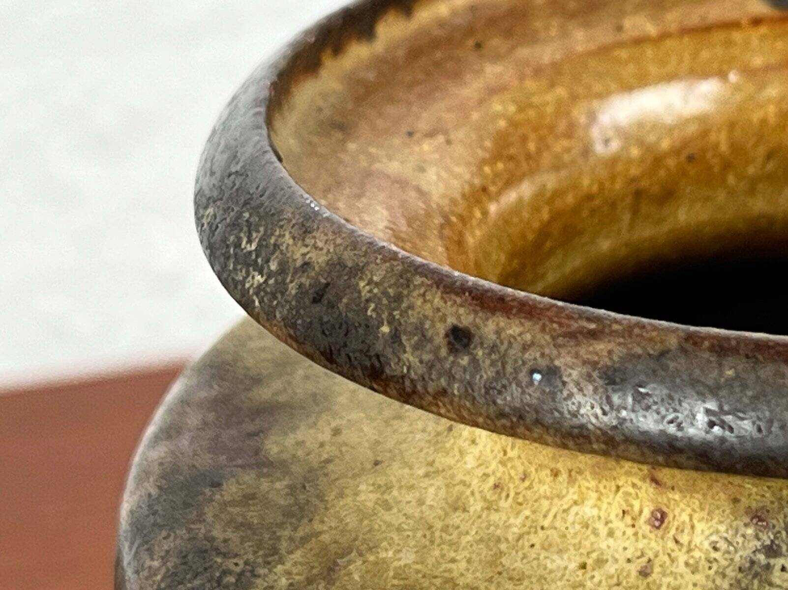 Mid-Century Modern German Studio Pottery Vase by Luise Duncker, 1960s