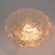Vintage glass ceiling light, 1960s