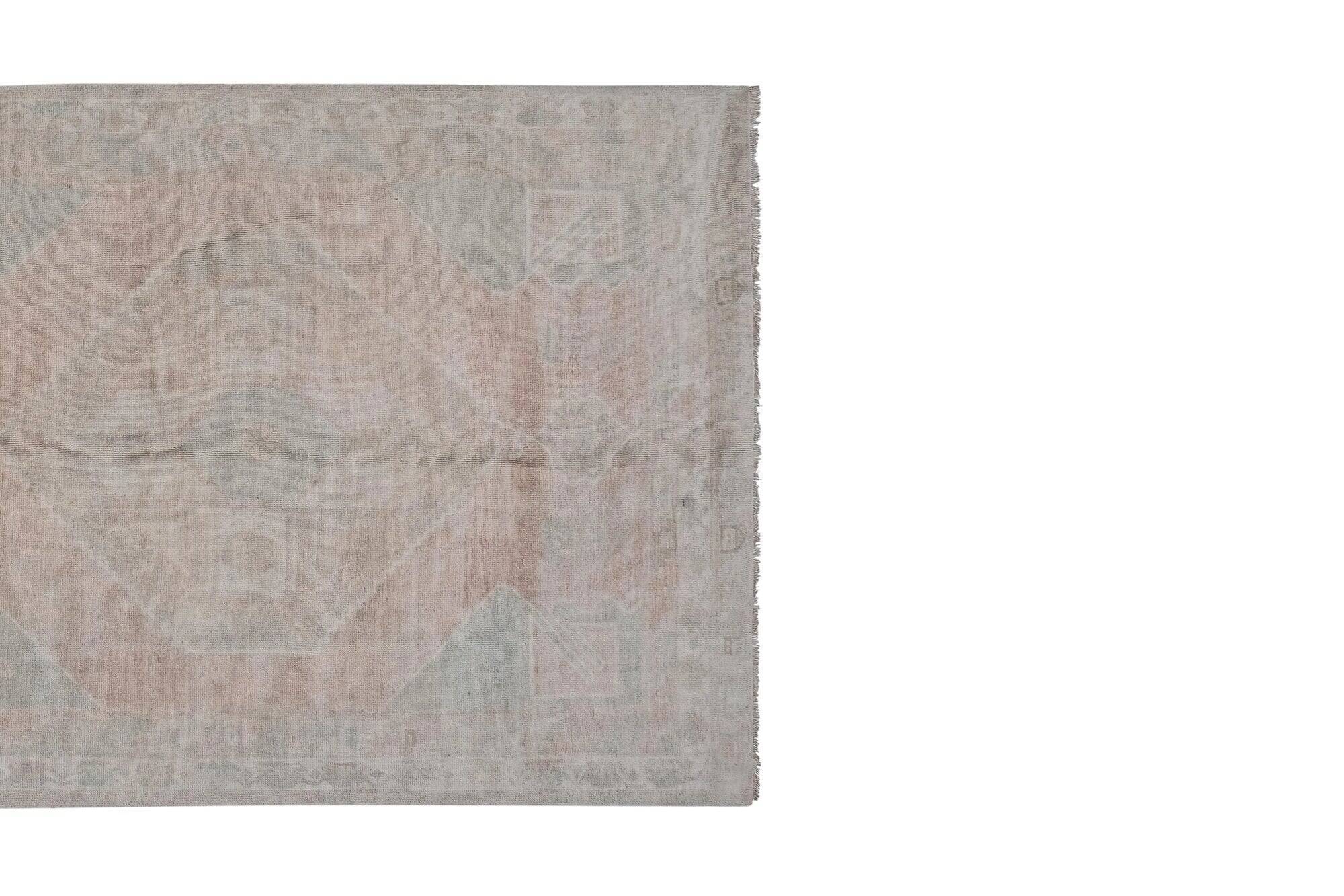 Vintage Turkish hallway rug 170x395 cm