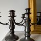 Pair of antique candlesticks in pewter 🕯️