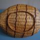 vintage wicker duck basket rattan basket