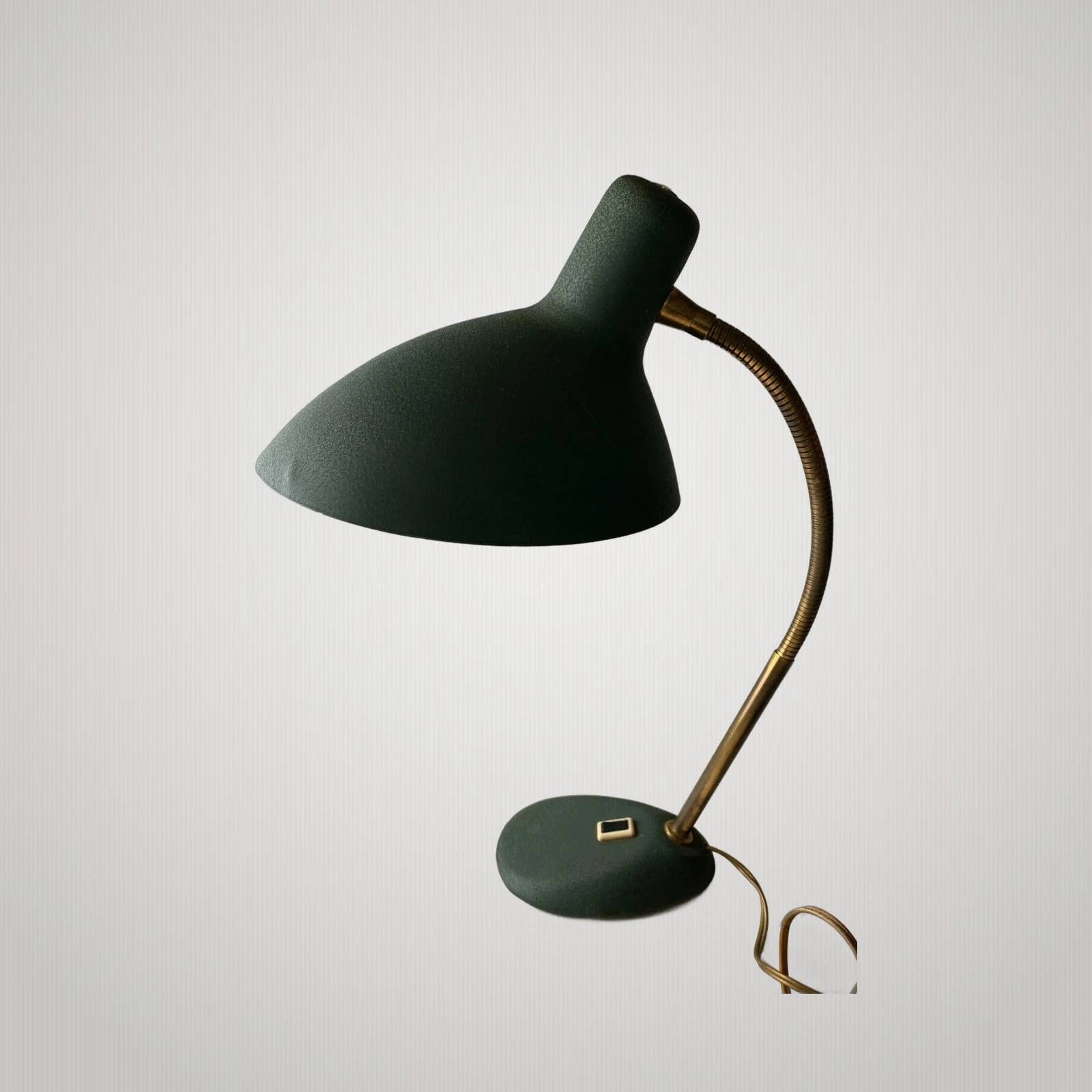 Vintage desk lamp 1950s jean boris lacroix