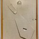 Framed botanical board, Marguerite