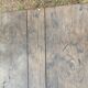 Rustic solid oak coffee table farmhouse initials J C