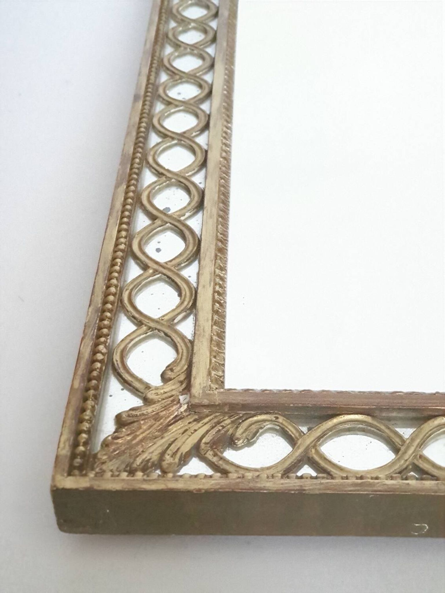 Golden mirror Maison Roche 1960s 20th century