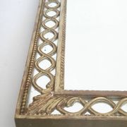 Golden mirror Maison Roche 1960s 20th century