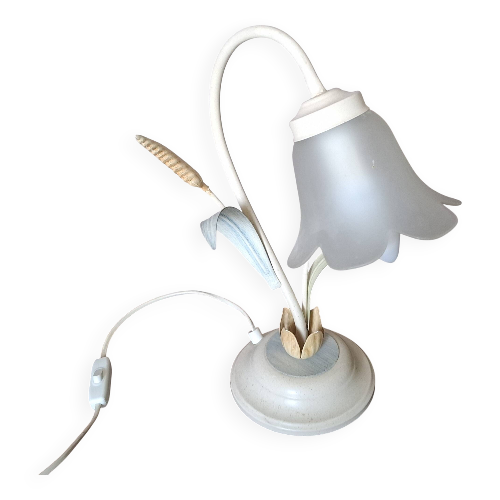 lampe vintage métal