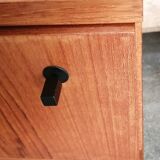 Pair of teak bedside tables