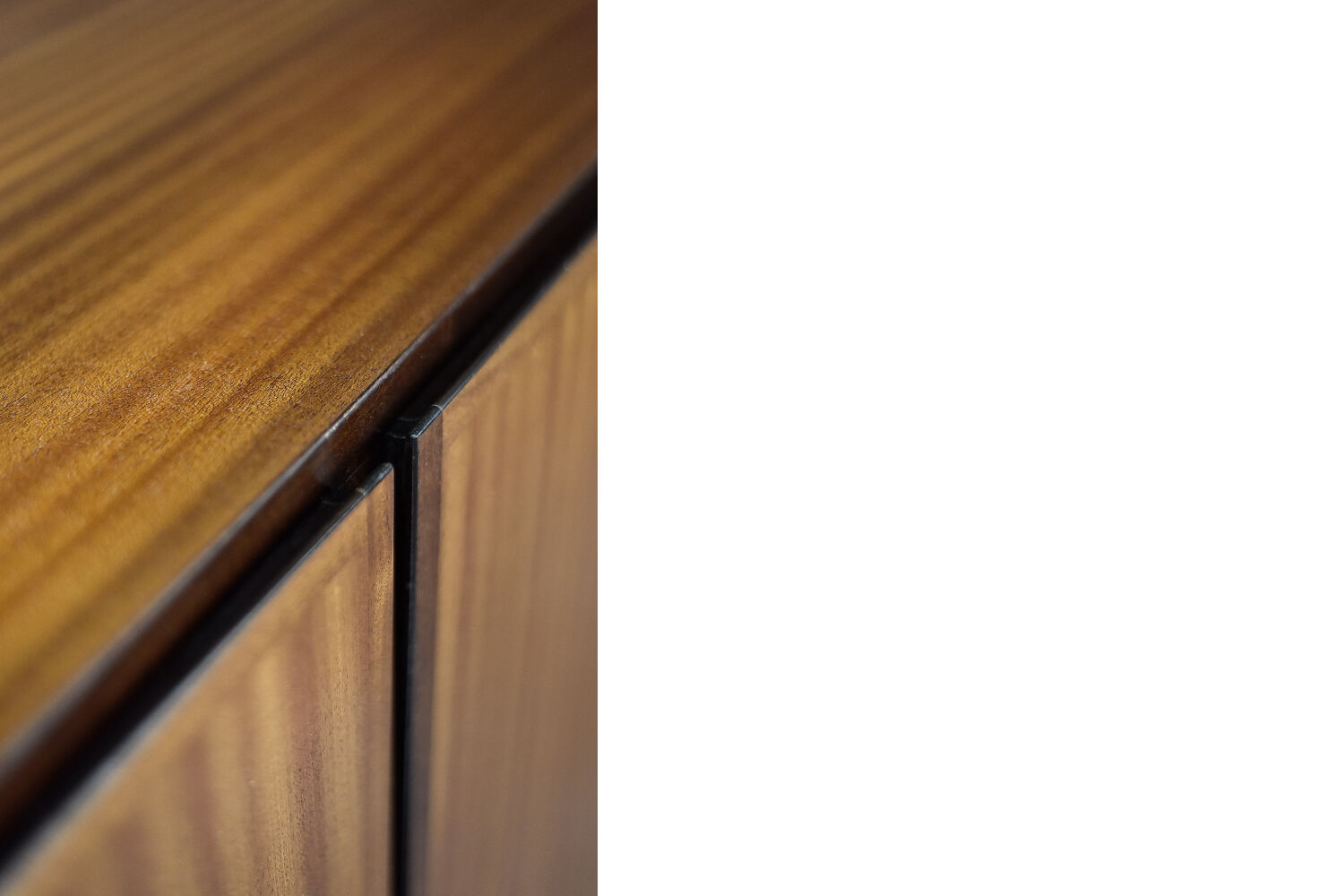 Vintage Mid-Century Scandinavian Modern Mahogany Cabinet Model 4 by Gunni Omann