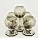 Motoko Ishii brass and glass ceiling light from the 1970s for Staff Leuchten