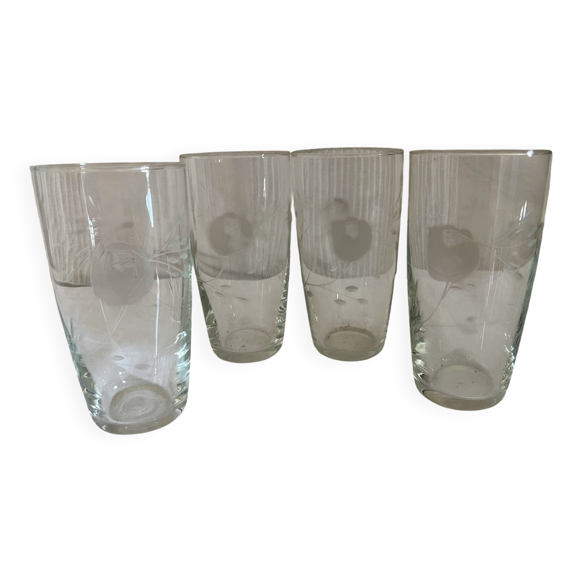 Vintage glass (cup) in glass