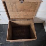 Solid oak chest