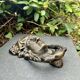 Large metal door knocker Greek goddess