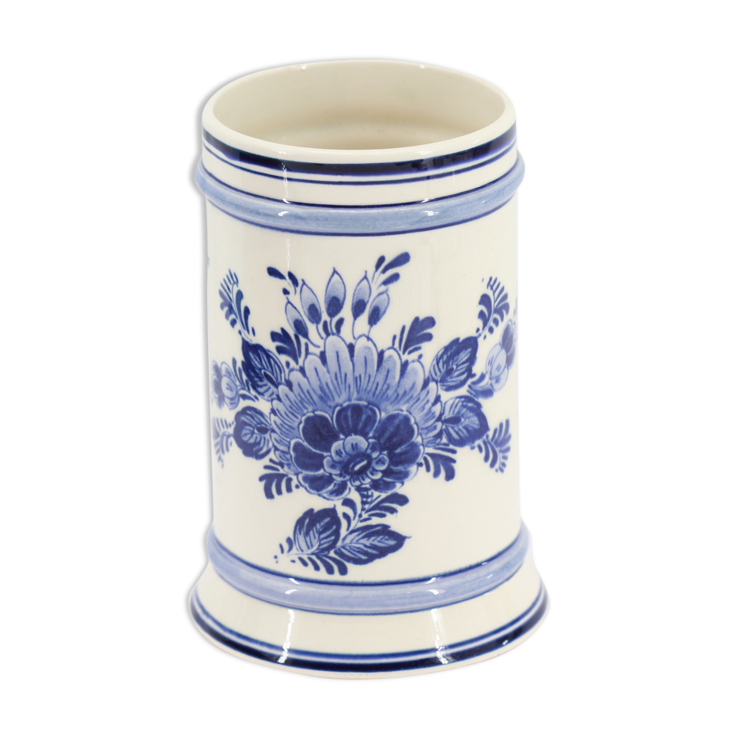 Delft ceramic pot