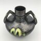 Art Deco vase in glazed ceramics, by Gustave De Bruyn, numbered - 1920s-1930s
