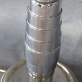 Lamp chrome with Lampshade to hair metal