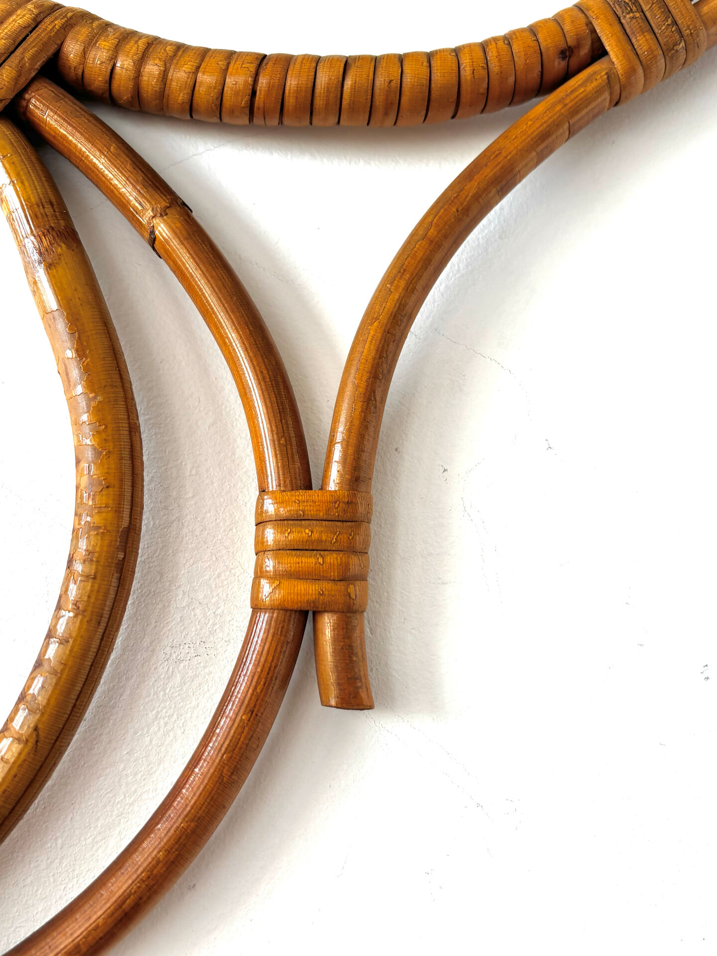Franco Albini rattan coat rack 1960