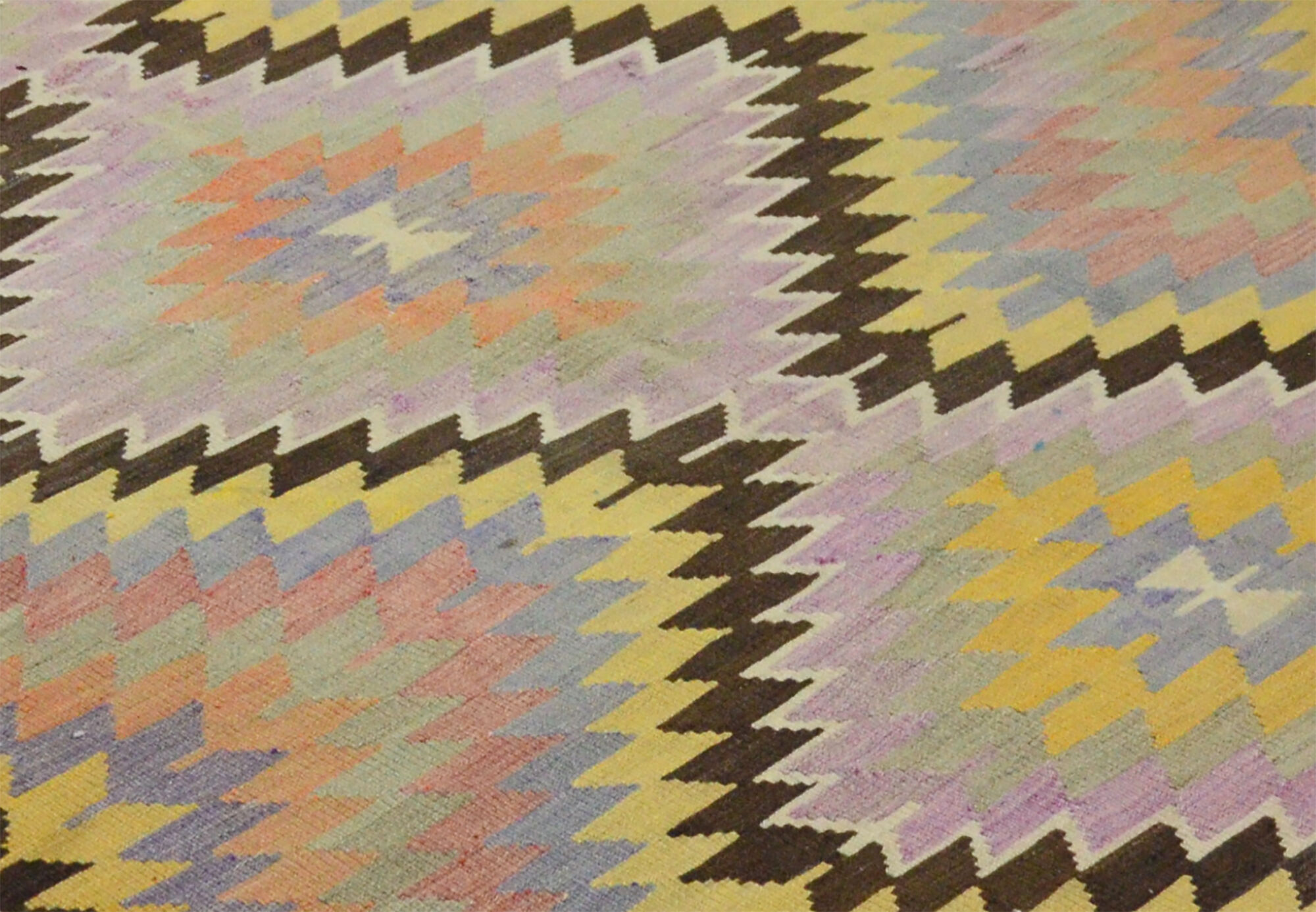 Anatolian handmade kilim rug 263 cm x 174 cm