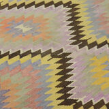 Anatolian handmade kilim rug 263 cm x 174 cm