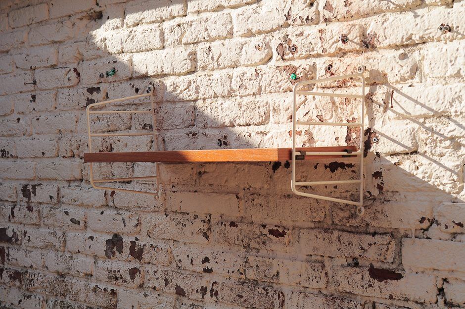 Shelf Nisse Strinning for String teak, Sweden, 1960s