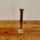 Vintage brass candle holder