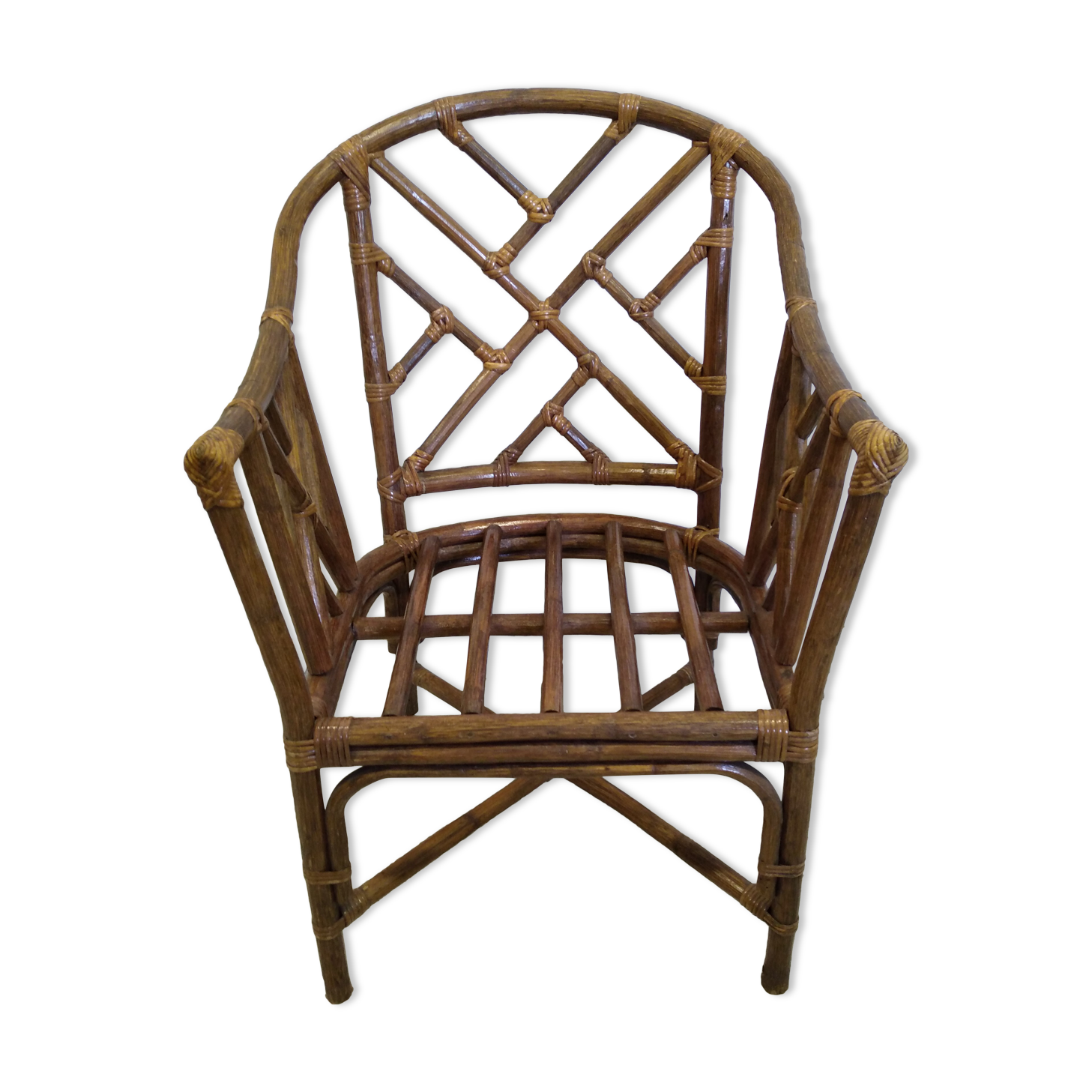 Bamboo armchair