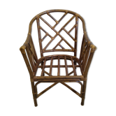 Bamboo armchair