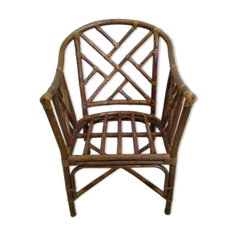 Bamboo armchair