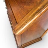 Antique Italian secrétaire in solid walnut, 1920s/1930s.