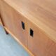 Vintage oak sidebaord Italy 1960s