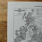 Original lithograph on Great Britain