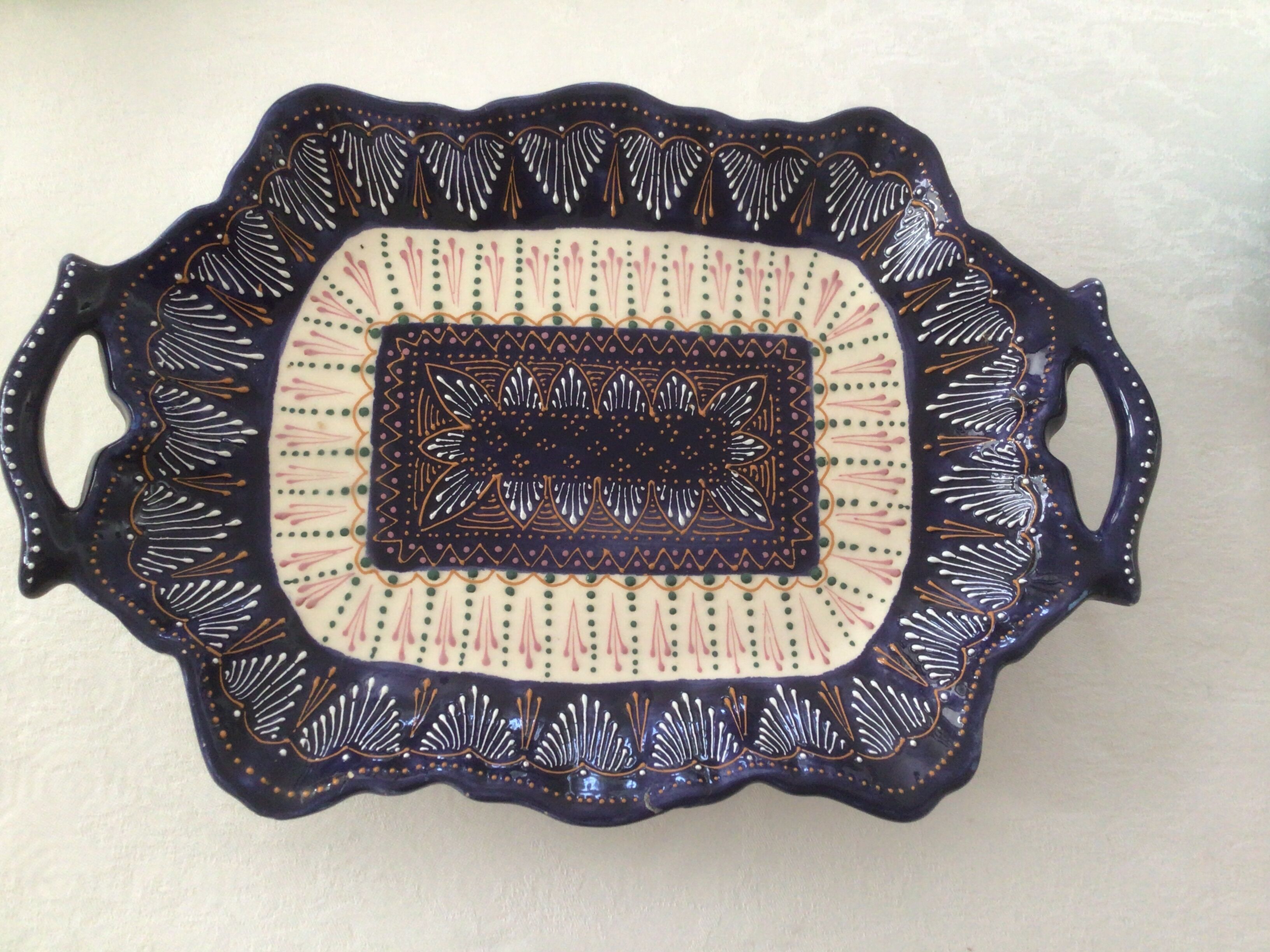 Old Quimper Dish
