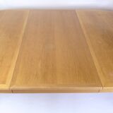 Oval Dining Table Model 140 Made In Oak & Brass By Borge Mogensen From 1950