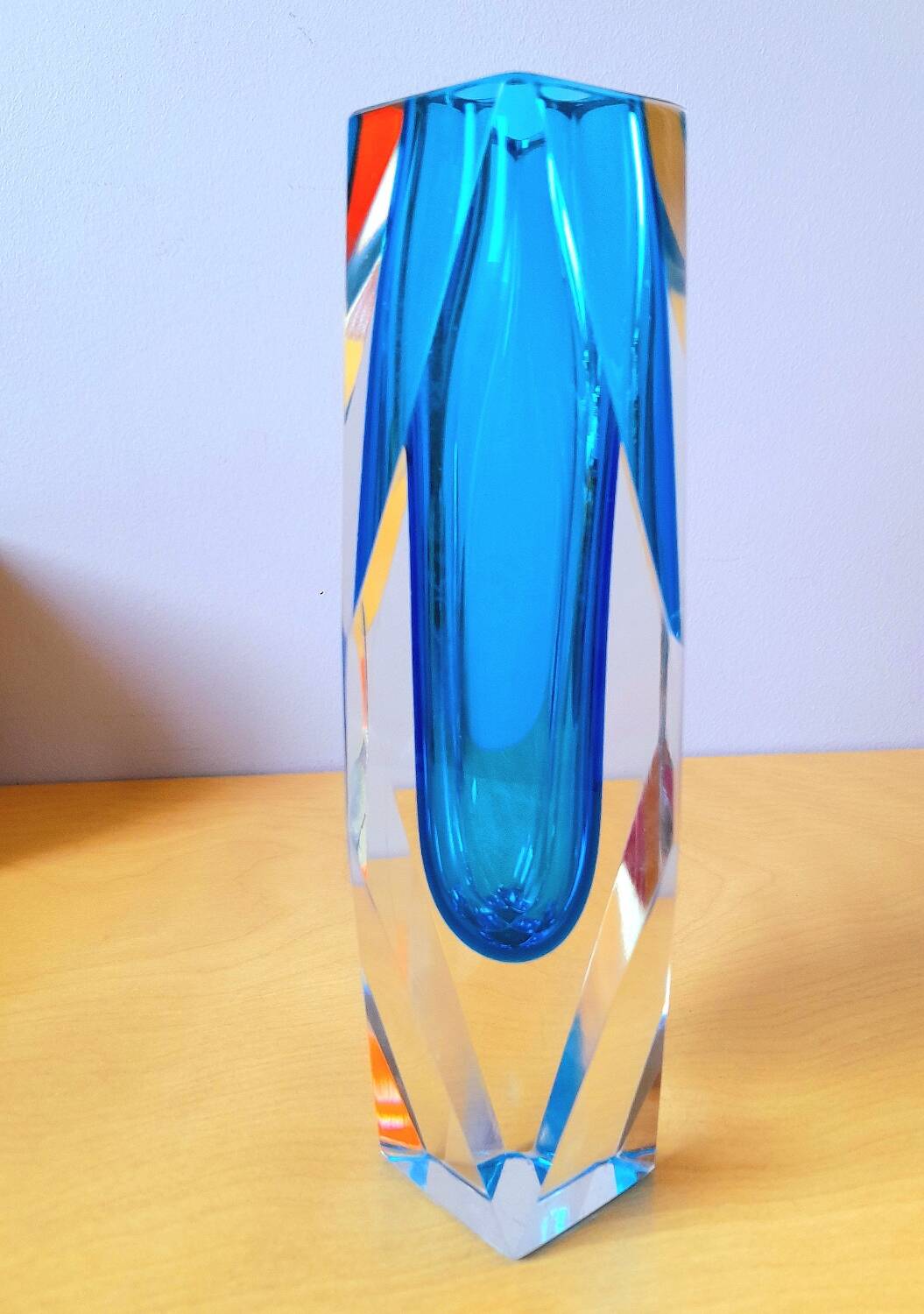 Flavio Poli vase, Murano 1970.