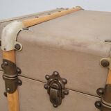 Old suitcase travel trunk early 1900s