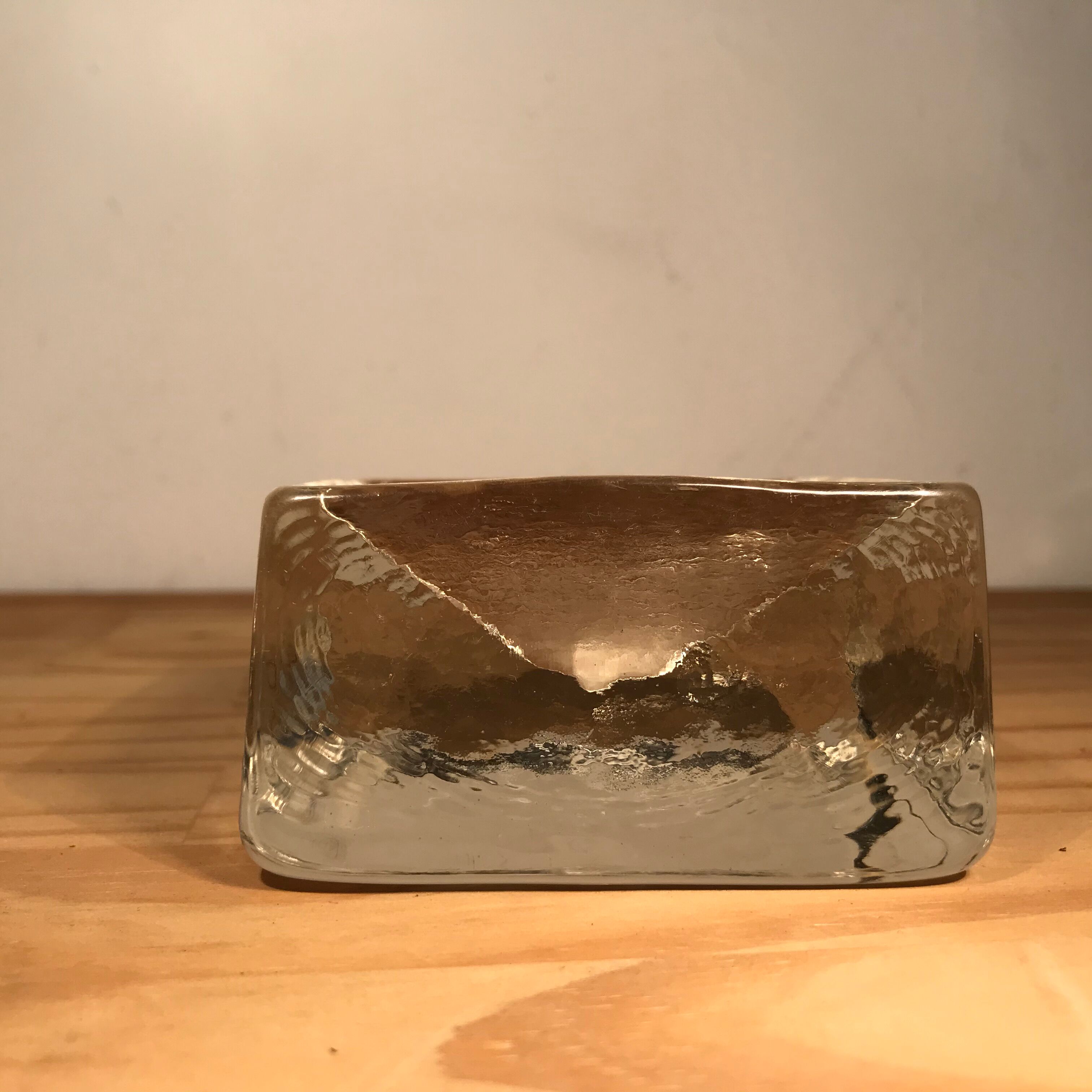 Glass ashtray